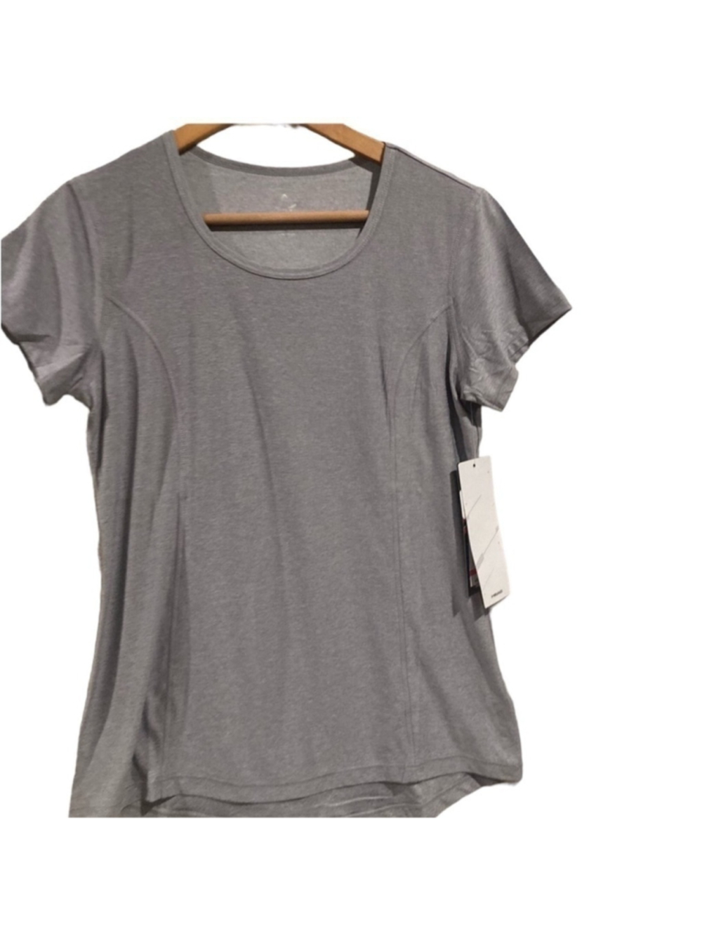 Head lightweight gray training size s tshirt wm37
